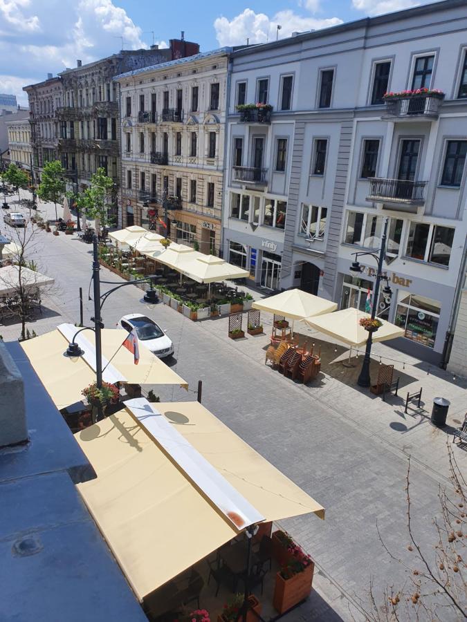 Prestige Aparthotel Piotrkowska 82 - Wyjatkowy Widok Na Deptak Łódź Exterior foto